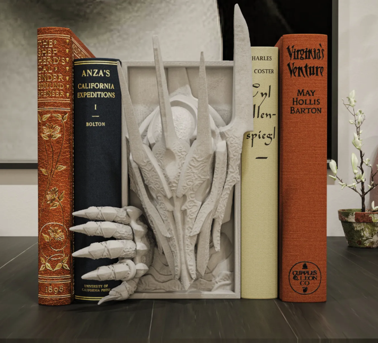 Букнук Саурон «Володар Перснів» Book Nook 3D декор для книг - фото 1